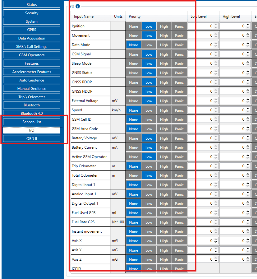 Bluetooth setting